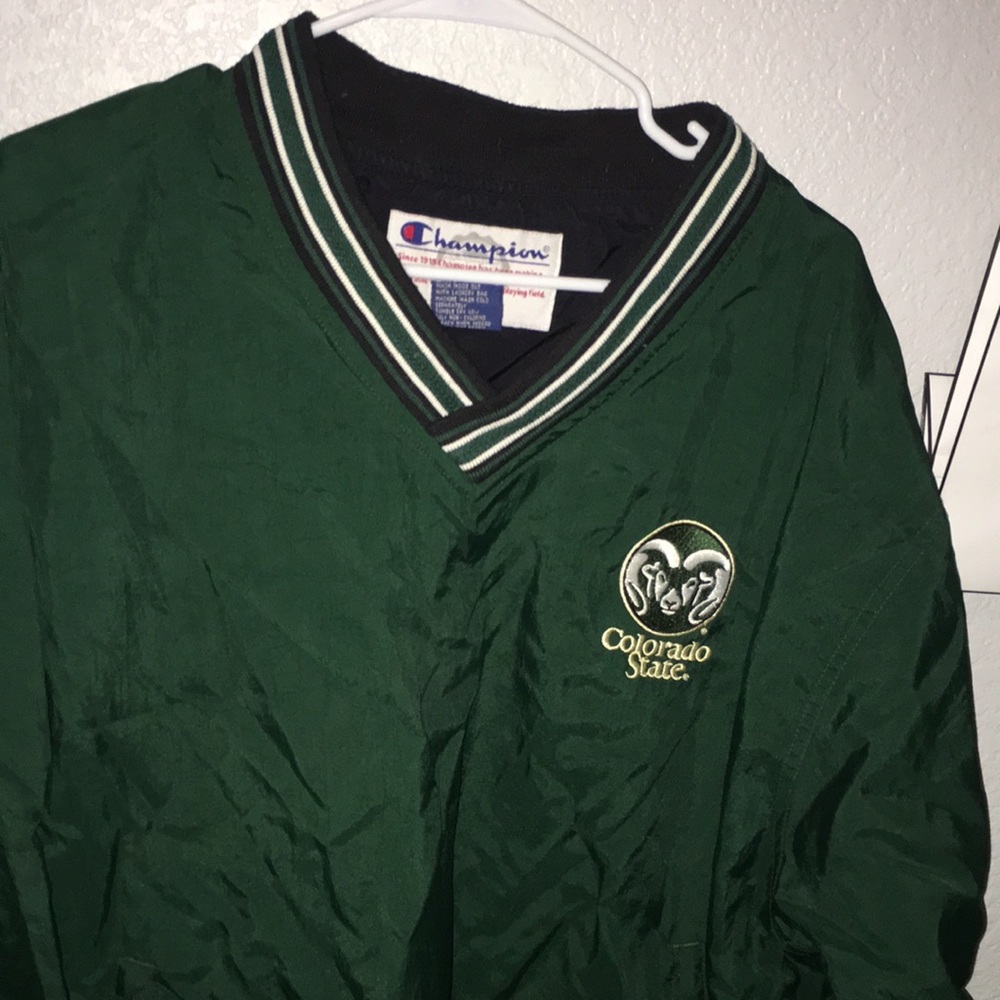 Vintage champion CSU windbreaker